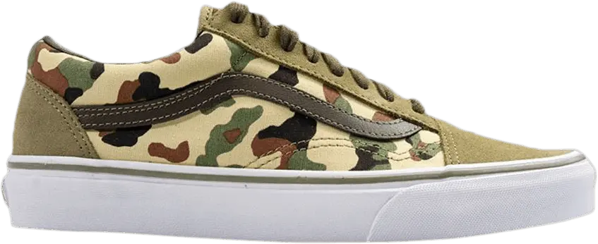  Vans J.Crew x Old Skool &#039;Camo&#039;