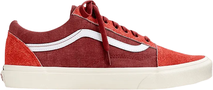  Vans J.Crew x Old Skool &#039;Red&#039;