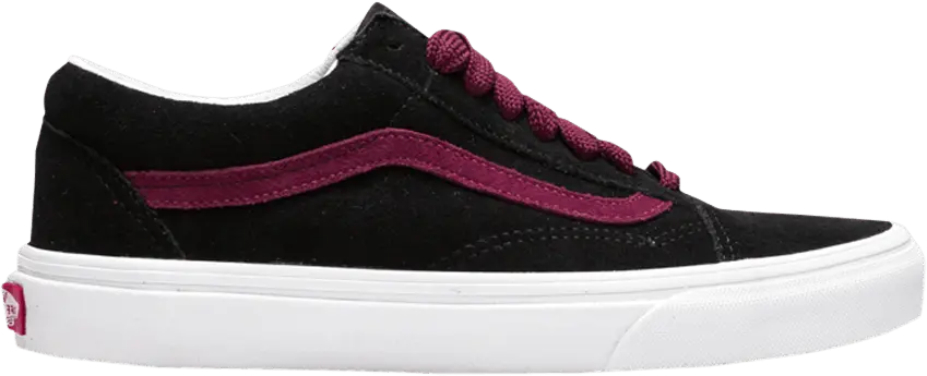  Vans Old Skool &#039;Oversized Lace - Black Port Royale&#039;