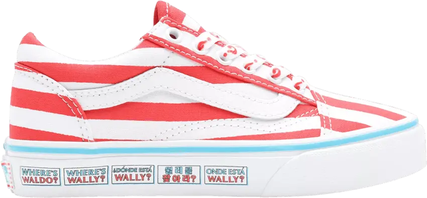  Vans Classic Old Skool International Stripes (Kids)