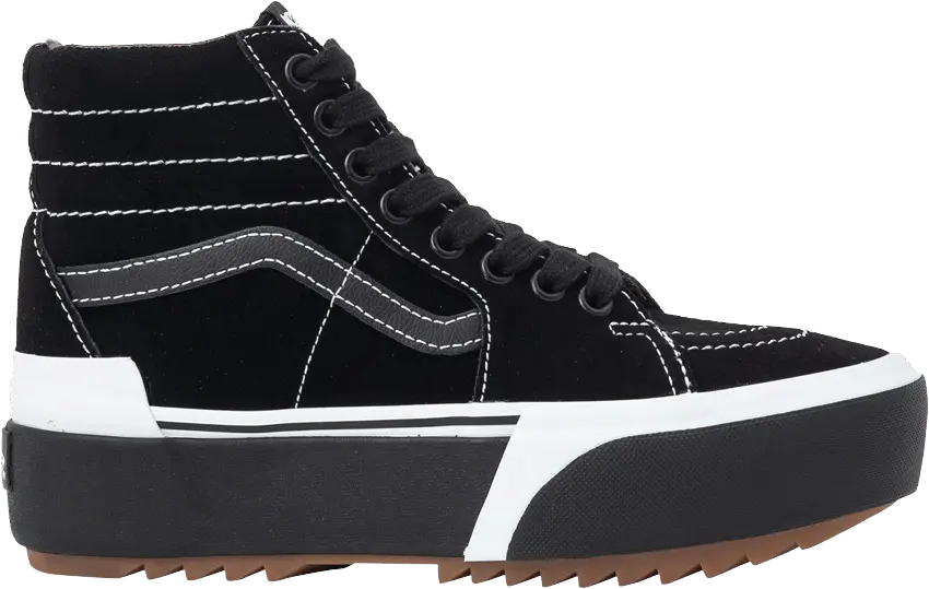  Vans Sk8-Hi Stacked &#039;Black&#039;