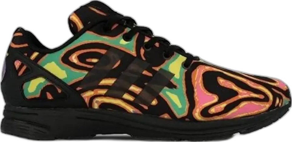  Adidas adidas ZX Flux Tech Jeremy Scott Psychedelic