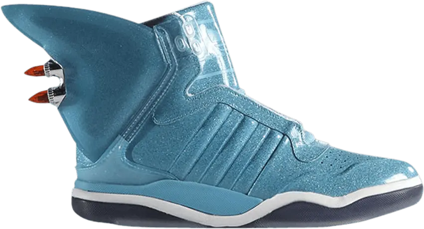 Adidas Jeremy Scott Shark &#039;Fin Blue&#039;