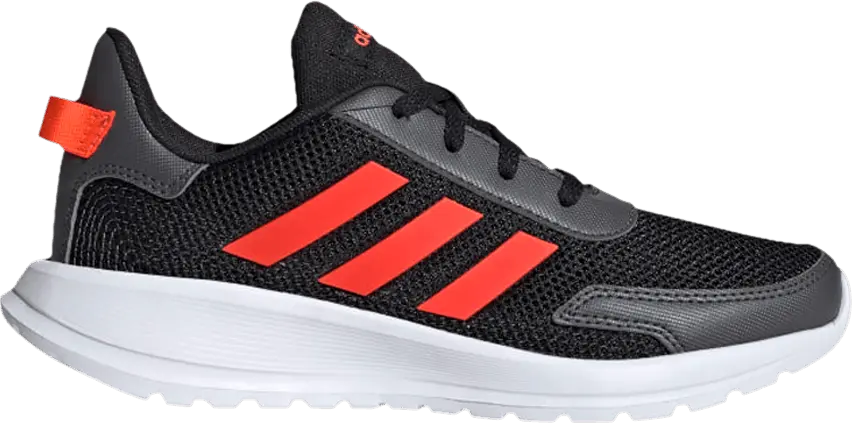  Adidas Tensor Run J &#039;Black Solar Red&#039;