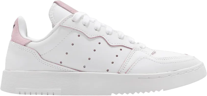  Adidas Wmns Supercourt &#039;White Clear Pink&#039;