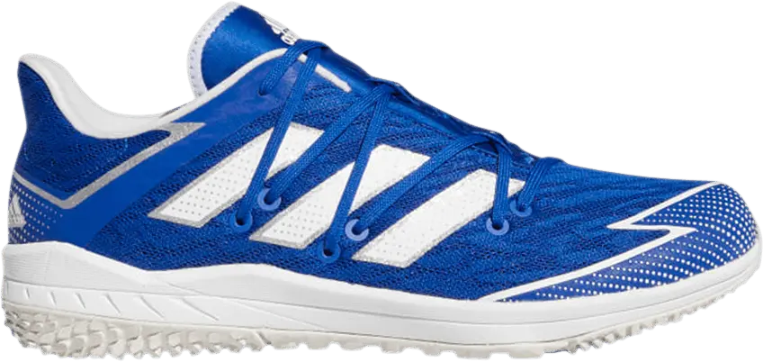  Adidas Adizero Afterburner Turf &#039;Royal Blue&#039;