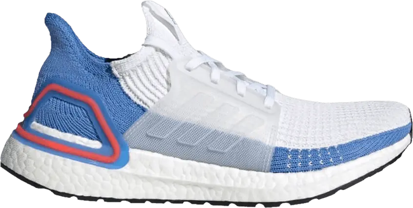  Adidas Wmns UltraBoost 19 &#039;White Real Blue&#039; Sample