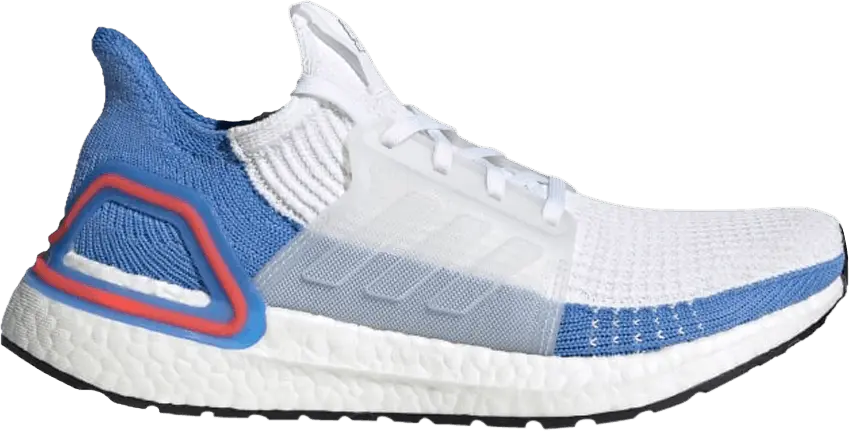  Adidas Wmns UltraBoost 19 &#039;White Real Blue&#039;