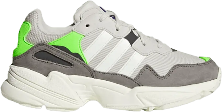 Adidas Yung-96 J &#039;Clear Brown Solar Green&#039;