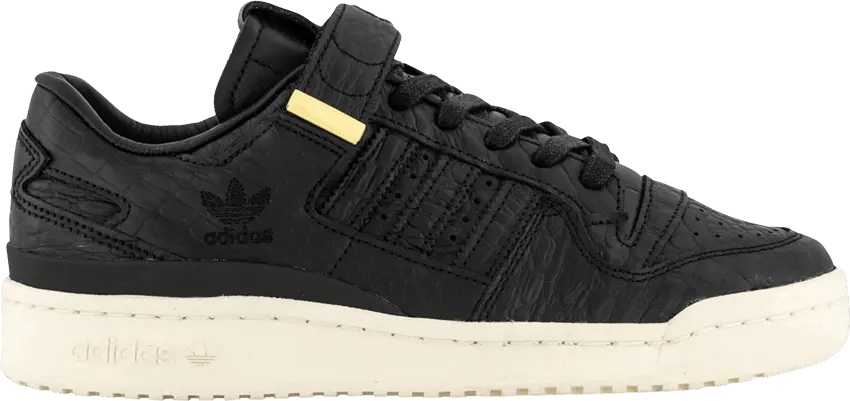  Adidas Forum 84 Low &#039;Croc Skin - Black&#039;