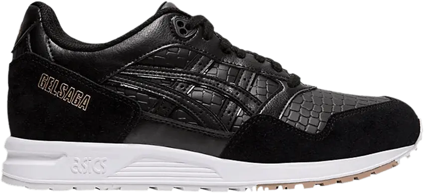  Asics Wmns Gel Saga &#039;Black&#039;