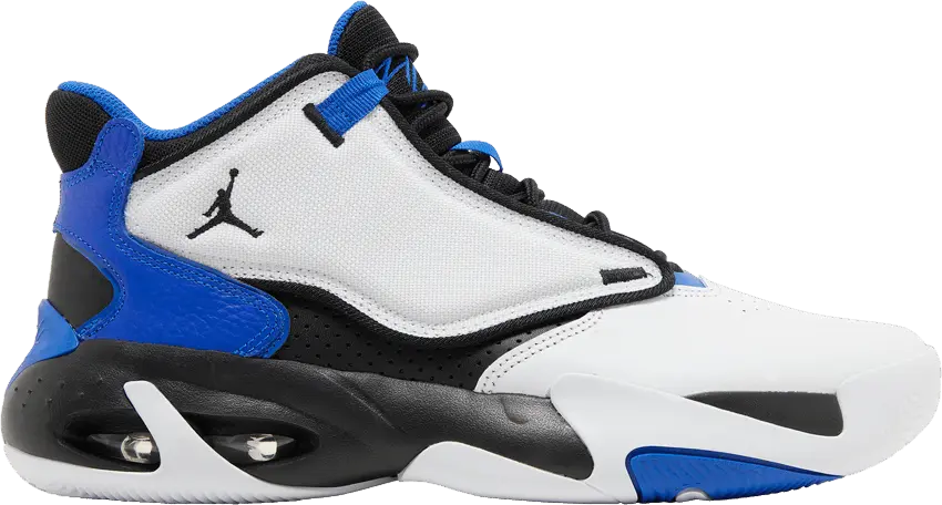  Jordan Max Aura 4 White Black Hyper Royal