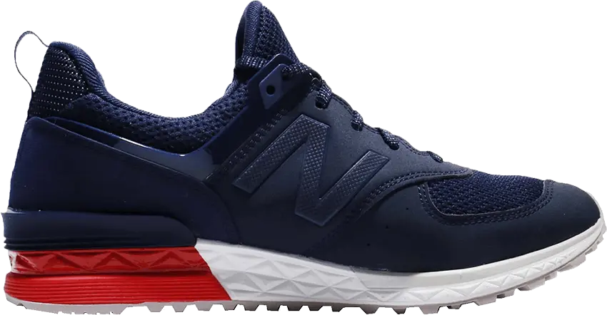  New Balance 574 &#039;Navy White Red&#039;