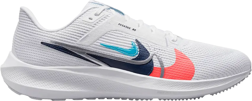 Nike Pegasus 40 Premum White Multi-Color