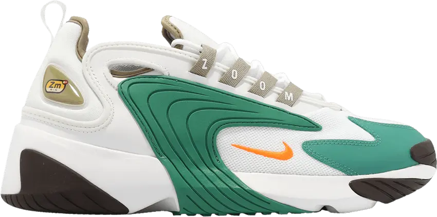 Nike Zoom 2K &#039;White Total Orange Green&#039;