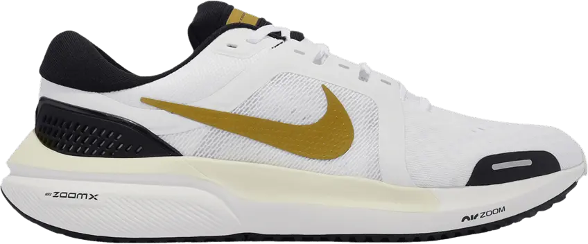  Nike Air Zoom Vomero 16 &#039;White Black Gold&#039;
