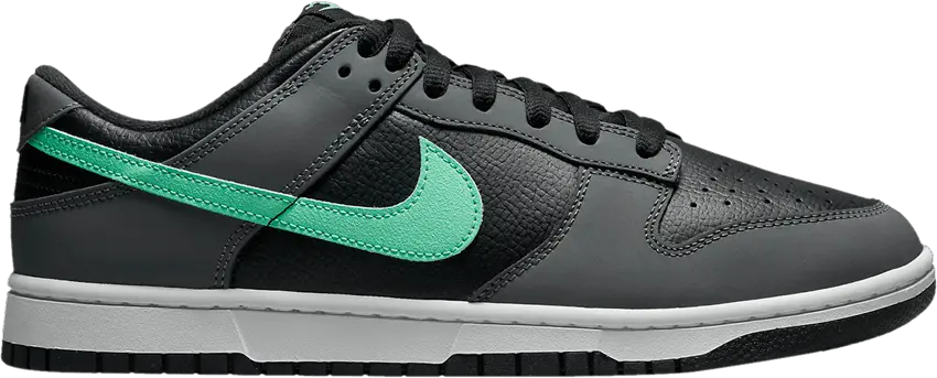  Nike Dunk Low &#039;Black Green Glow&#039;