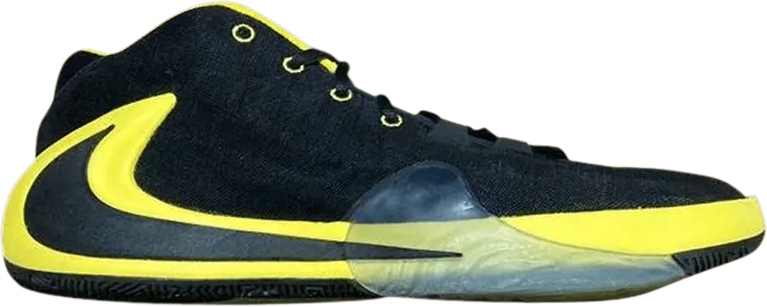 Nike Zoom Freak 1 &#039;Black Yellow Strike&#039; Sample