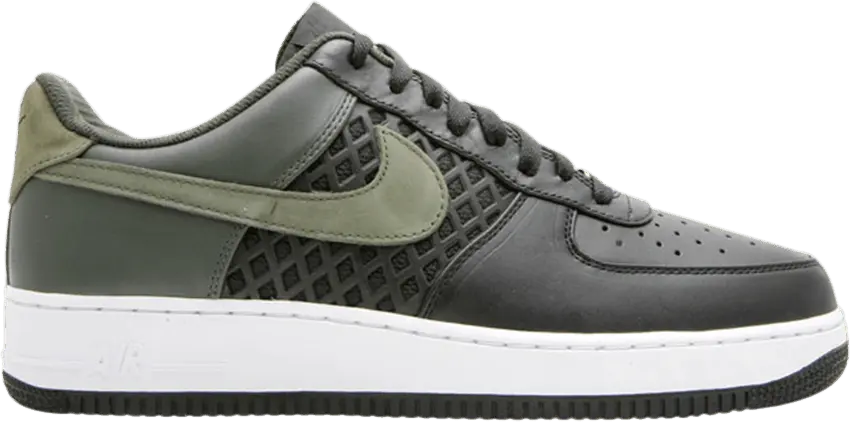  Nike Air Force 1 Low Premium Birds Nest Black Olive