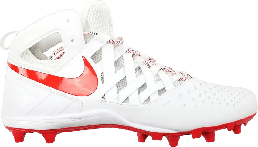  Nike Huarache 5 LAX &#039;White Crimson&#039;