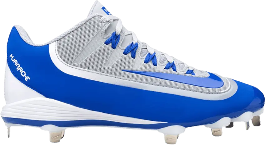  Nike Huarache 2KFilth Pro Low &#039;Wolf Grey Game Royal&#039;