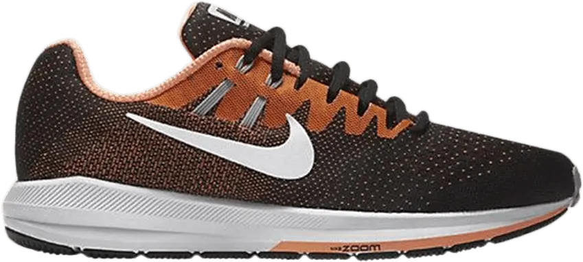  Nike Air Zoom Structure 20 &#039;Black Total Orange&#039;