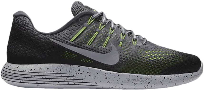  Nike LunarGlide 8 Shield &#039;Dark Grey Volt&#039;