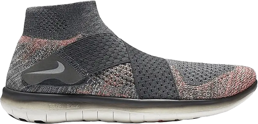  Nike Wmns Lab Free RN Motion Fkyknit 2017 &#039;Dark Grey&#039;