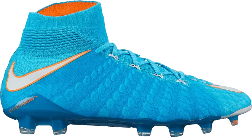  Nike Wmns Hypervenom Phantom 3 DF FG &#039;Polarized Blue&#039;