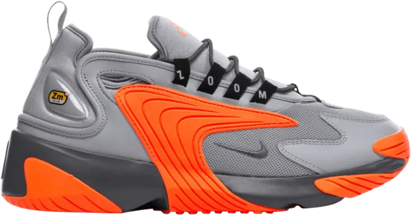  Nike Zoom 2K &#039;Wolf Grey Total Orange&#039;