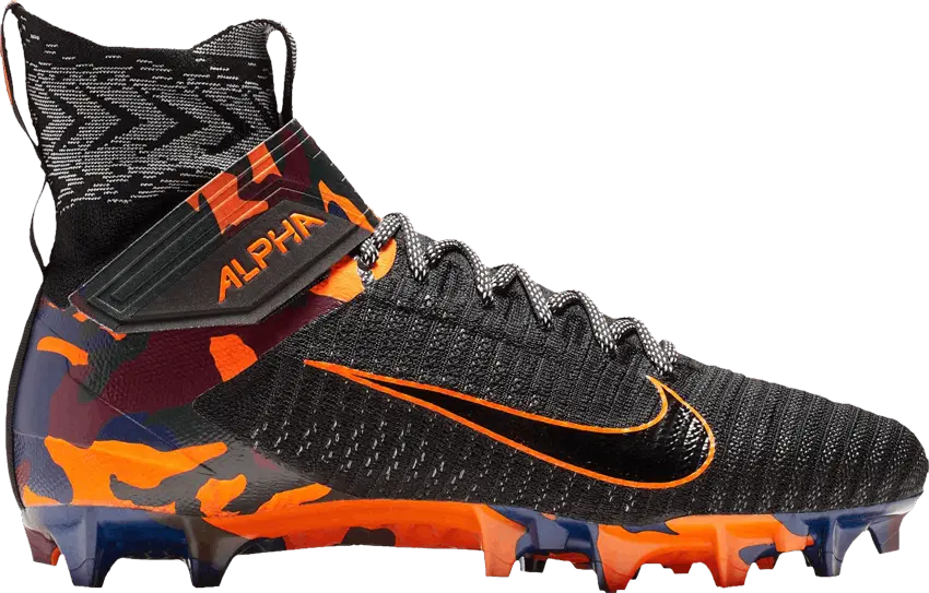 Nike Alpha Menace Elite 2 &#039;Black Orange Camo&#039;
