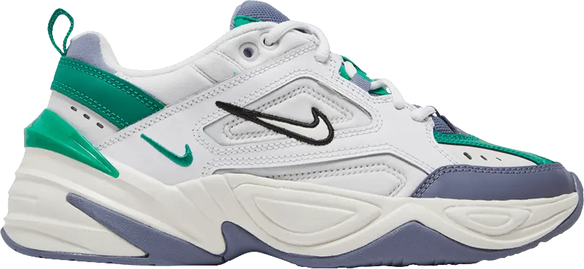  Nike M2K Tekno Platinum Tint Sail Lucid Green