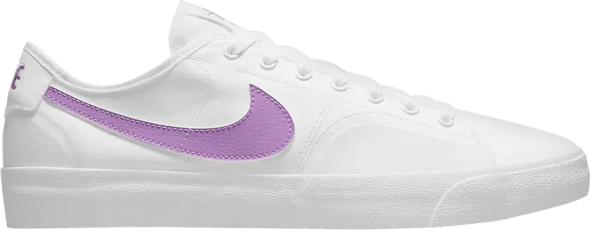  Nike Blazer Court SB &#039;White Fuchsia Glow&#039;