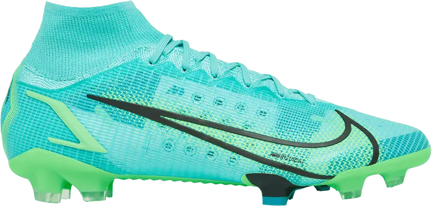 Nike Mercurial Superfly 8 Elite FG &#039;Dynamic Turquoise Lime Glow&#039;