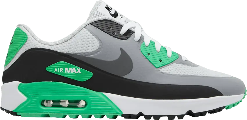  Nike Air Max 90 Golf &#039;White Flash Lime&#039;