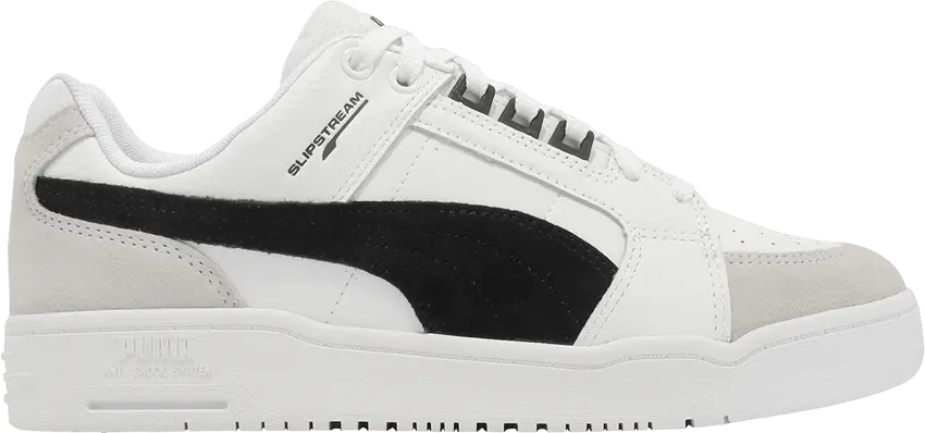  Puma Slipstream Lo Suede FS &#039;White Black&#039;
