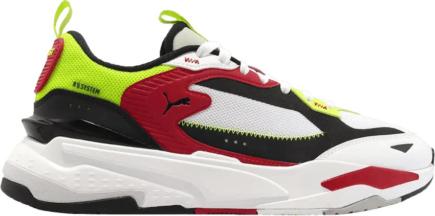  Puma RS-Fast &#039;Limiter - White High Risk Red&#039;
