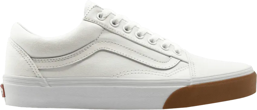  Vans Old Skool &#039;Gum Bumper - True White&#039;