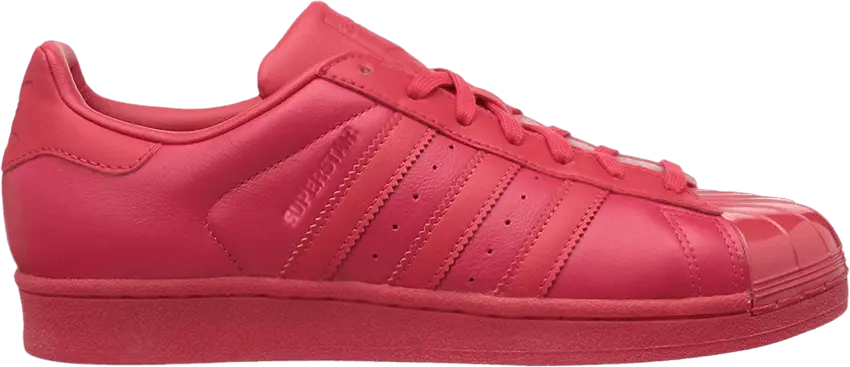  Adidas Wmns Superstar &#039;Glossy Toe - Ray Red&#039;