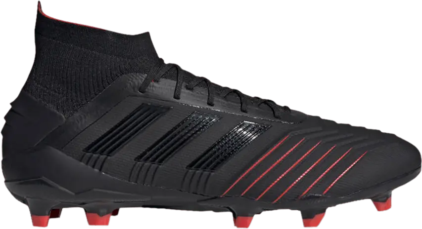  Adidas Predator 19.1 FG &#039;Black Active Red&#039;