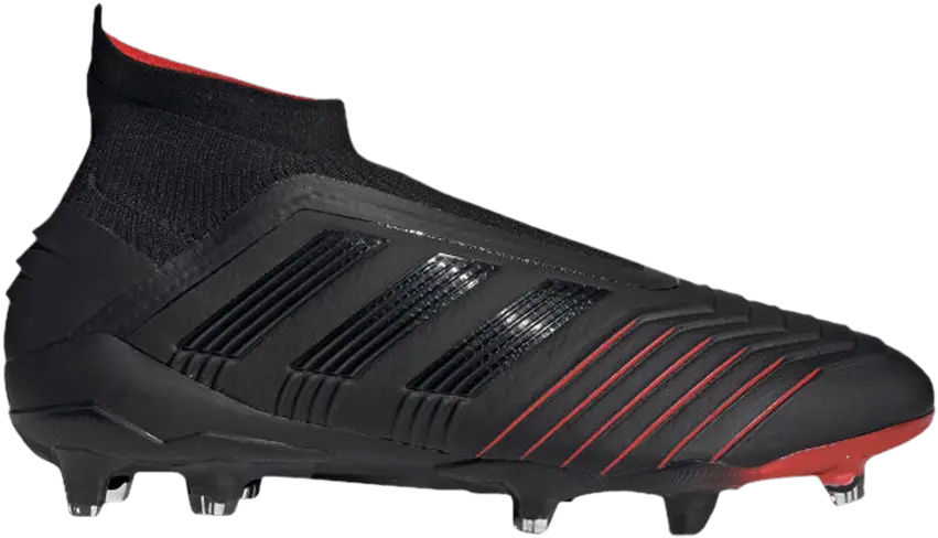  Adidas Predator 19+ FG &#039;Core Black Red&#039;