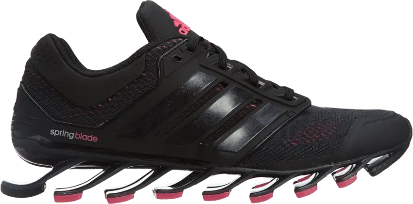  Adidas Wmns Springblade Drive &#039;Black Solar Pink&#039;