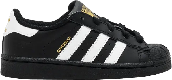 Adidas Superstar Infant &#039;Core Black&#039;