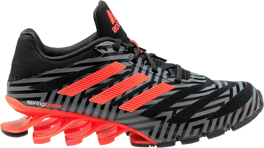  Adidas Springblade &#039;Black Solar Red&#039;