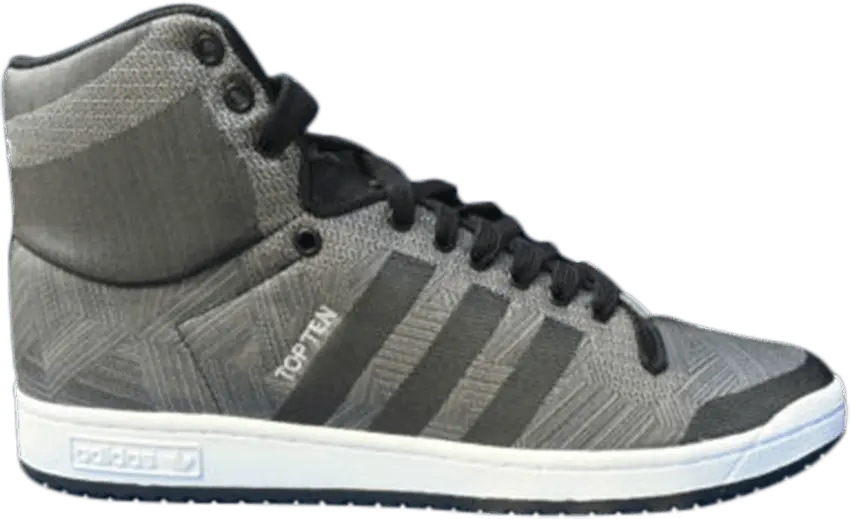  Adidas Top Ten Hi &#039;Black Grey&#039;