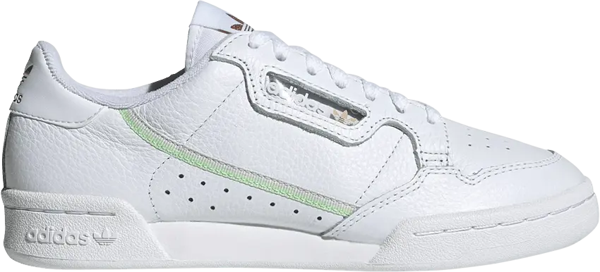  Adidas Wmns Continental 80 &#039;White Glow Green&#039;