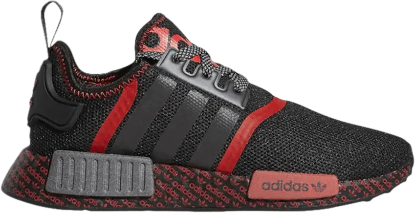  Adidas NMD_R1 J &#039;Transmission Pack - Black&#039;