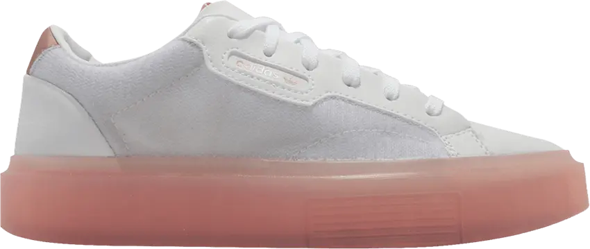  Adidas Wmns Sleek Super &#039;White Glow Pink&#039;