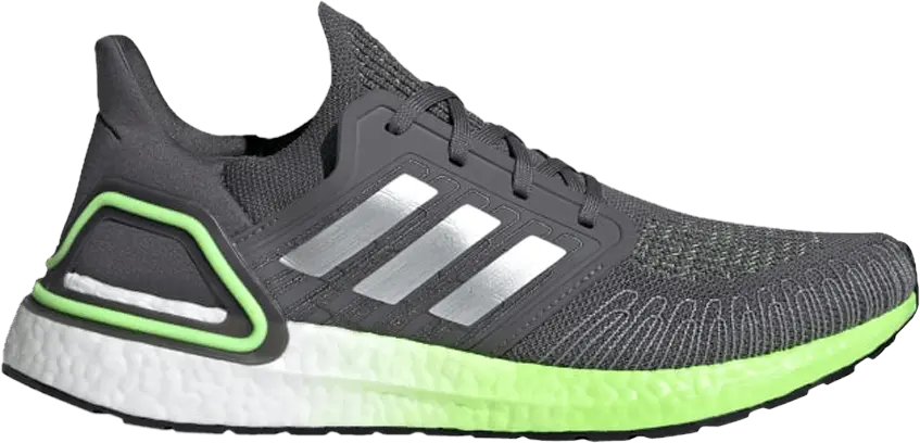 Adidas UltraBoost 20 &#039;Grey Signal Green&#039; Sample