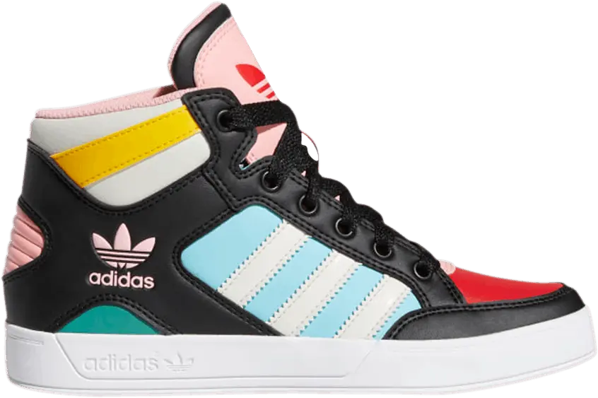 Adidas Hard Court High J &#039;Black Grey Light Aqua&#039;